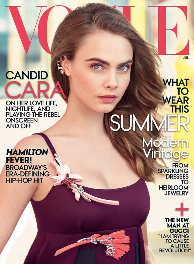 Cara Delevingne za američki Vogue