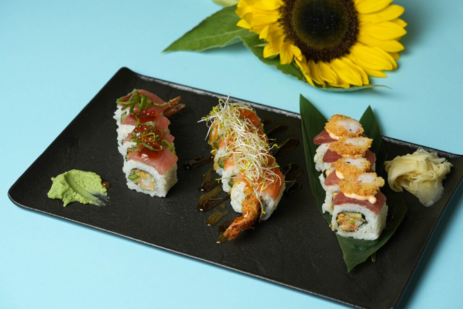 Evergreen roll, The Uramaki i Samurai roll