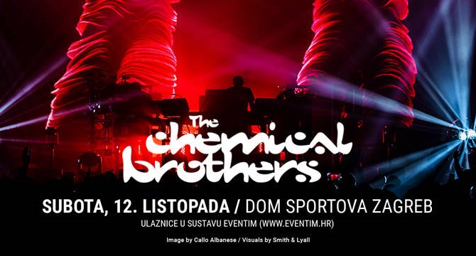 The Chemical Brothers stižu u Dom sportova