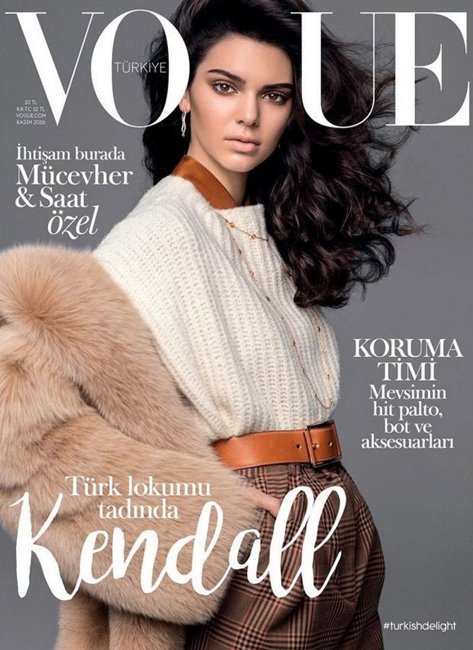 Kendall Jenner za turski Vogue