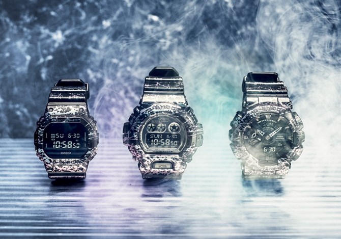 Casio: Mramorna G-Shock kolekcija