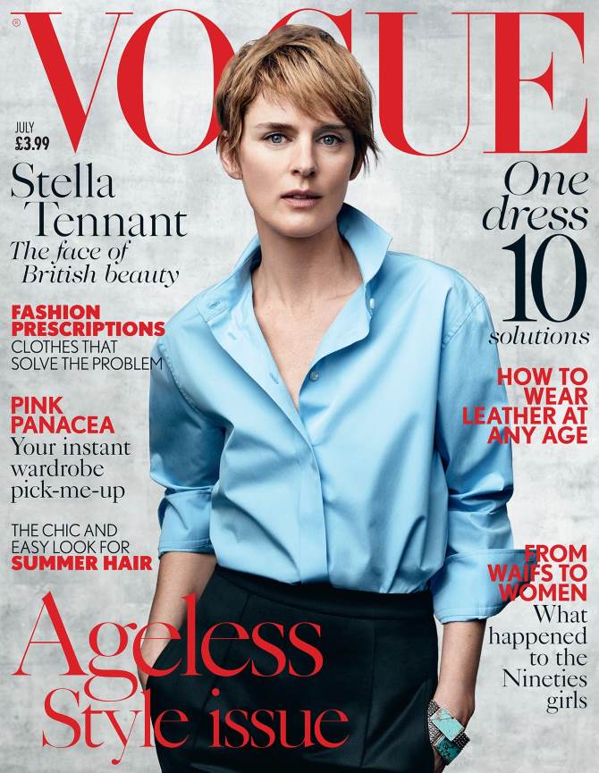 Stella Tennant za Vogue UK