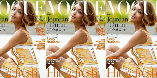 Jourdan Dunn za Vogue UK