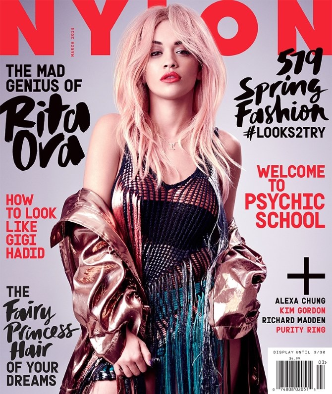 Rita Ora za Nylon Magazine