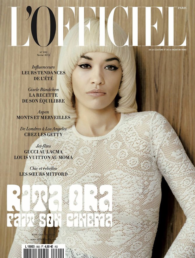 Rita Ora za L'Officiel Paris