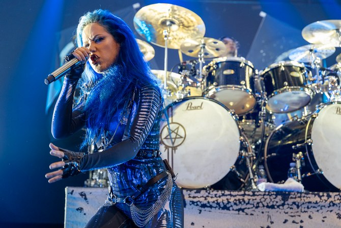 Arch Enemy u Tvornici. Foto: Srečko Zajec / CroModa