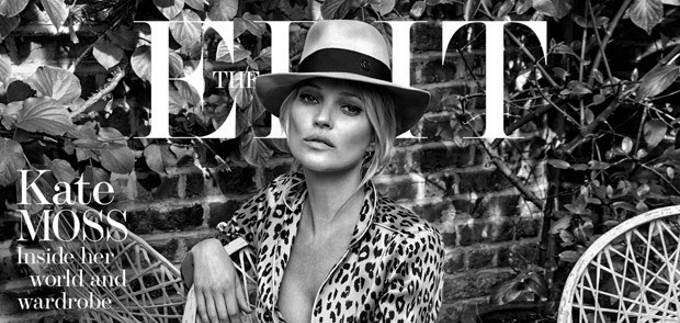 Kate Moss: U leopardovom kostimu i sa šeširom za The Edit