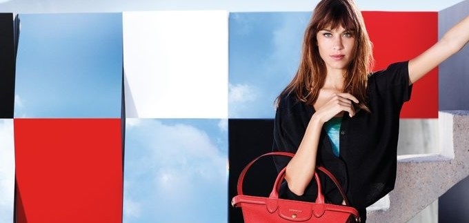 Luksuz u bojama proljeća: Alexa Chung za Longchamp