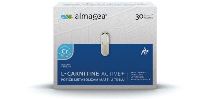 CroModa vam poklanja dodatke prehrani Almagea L-CARNITINE ACTIVE+