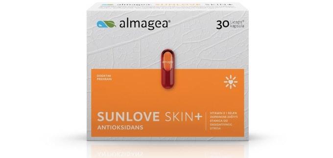 Almagea i CroModa poklanjaju vam (3x) SUNLOVE SKIN+ dodatak prehrani