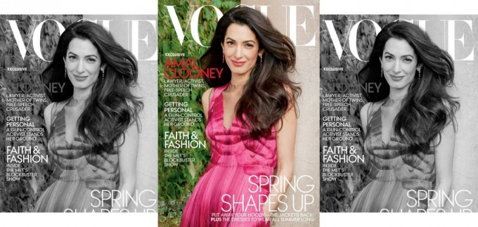 I to se dogodilo: Amal Clooney na naslovnici američkog Voguea!