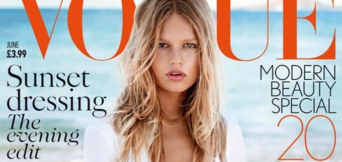 Anna Ewers pozdravlja ljeto na coveru britanskog Voguea