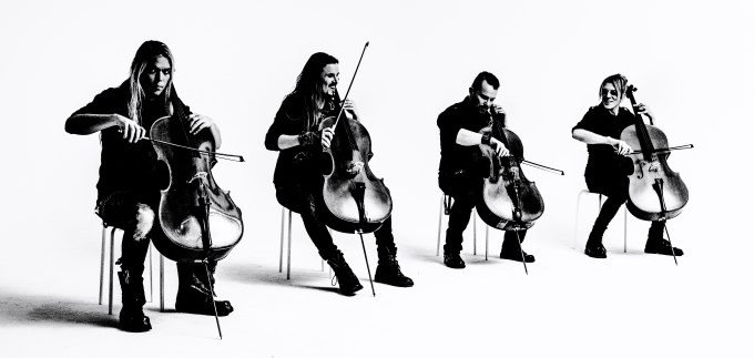 Apocalyptica 3. travnja 2017. u Lisinskom