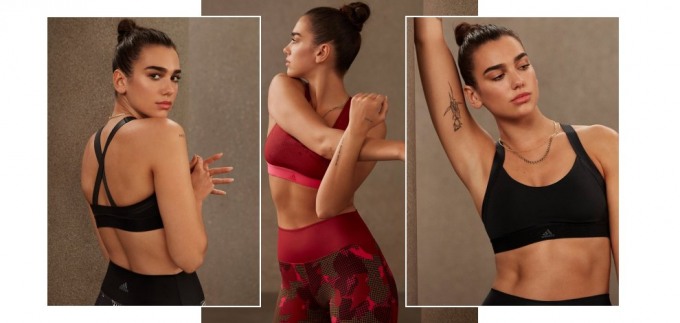 Dua Lipa zna kako nositi adidasove sportske tajice