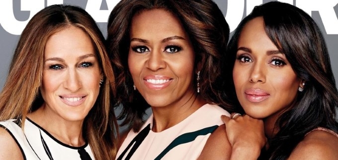 Moćne žene: SJP, Michelle Obama i Kerry Washington za Glamour