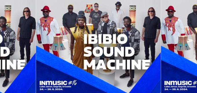 Ibibio Sound Machine pojačanje INmusic festivala