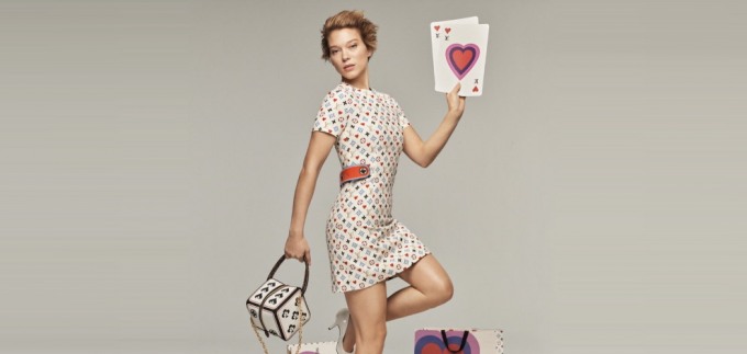 Lea Seydoux in 'Game On' for Louis Vuitton Cruise by Craig McDean