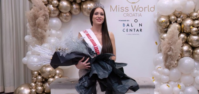 Martina Blažević je Miss Grada Zagreba za Miss Hrvatske