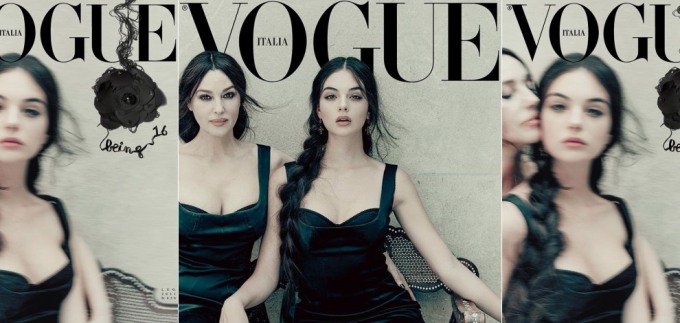 Monica Bellucci u društvu kćerke Deve Cassel za Vogue