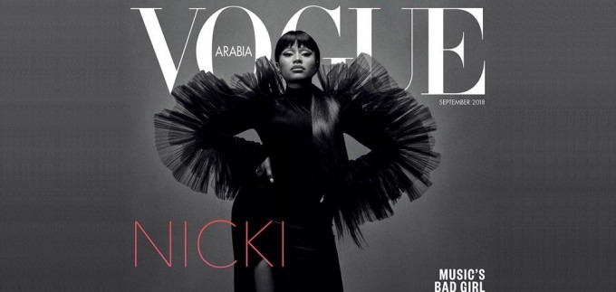 Nicki Minaj jesen čeka na naslovnici arapskog Voguea