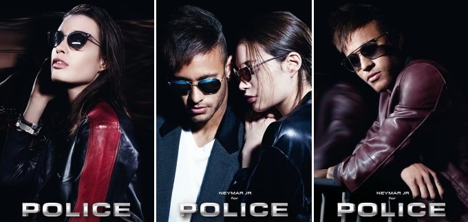 Neymar Jr i Constanza Saravia u novoj kampanji za Police Eyewear