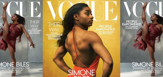 Mlada olimpijska legenda Simone Biles krasi Vogue