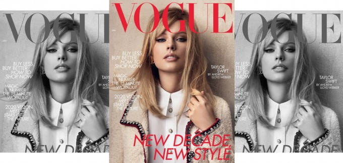 Taylor Swift pozirala u Chanelovim vintage komadima za Vogue