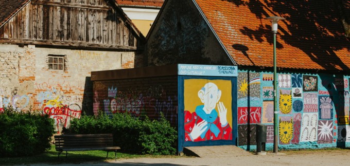 Ulični umjetnici oslikali zagrebački park Opatovina