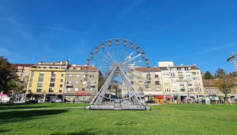 Panoramski kotač Zagreb Eye nova je atrakcija
