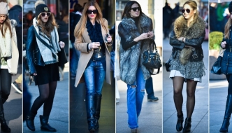 Božićni street style: Blagdanska modna čarolija na špici