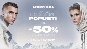 Do 50% na omiljene brendove u Fashion Company trgovinama!