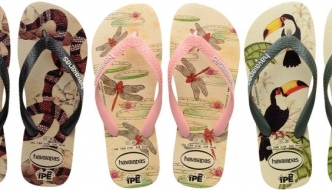 Havaianas IPE – japanke s printevima divljih vrsta