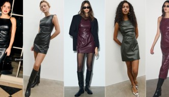 Kožna haljina je zimski 'must', imamo top modele do 26 eura