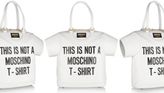 Torba, a ne T-shirt: Moschino nadmašio sam sebe!