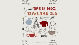 Božićni OPEN MIC Buvljak ove subote spaja modu i glazbu