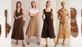 Massimo Dutti: Sve nijanse smeđe na haljinama, suknjama i sandalama