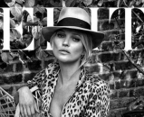 Kate Moss: U leopardovom kostimu i sa šeširom za The Edit